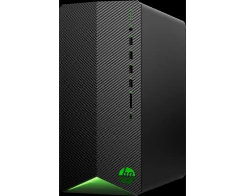 Компьютер HP Pavilion Gaming TG01-2084ur  AMD Ryzen 5 5600G(3.9Ghz)/16384Mb/512SSDGb/noDVD/Ext:nVidia RTX 3060ti(8192Mb)/war 1y/Shadow Black with Green LED  /W11 + No KBD, no MOUSE