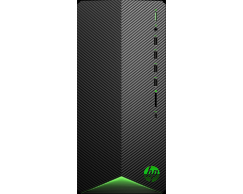 Компьютер HP Pavilion Gaming TG01-2084ur  AMD Ryzen 5 5600G(3.9Ghz)/16384Mb/512SSDGb/noDVD/Ext:nVidia RTX 3060ti(8192Mb)/war 1y/Shadow Black with Green LED  /W11 + No KBD, no MOUSE