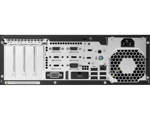 Компьютер/ HP Engage Flex Pro SFF Intel Celeron G4900(3.1Ghz)/4096Mb/128SSDGb/noDVD/war 1y/W10IOTEnterprice + HP VGA Port,  Dust Filter, Serial *2