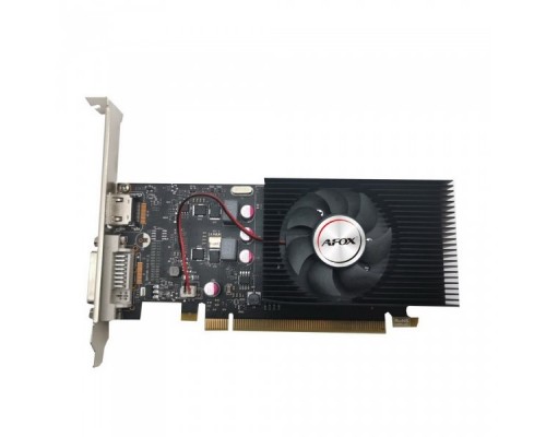 Видеокарта GT1030 2GB GDDR5 64Bit DVI HDMI LP Single Fan AF1030-2048D5L5 RTL