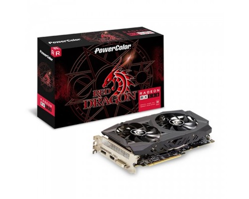 Видеокарта Radeon RX 580 8GB GDDR5 128bit DVI HDMI DP (AXRX 580 8GBD5-DHDV2/OC) RTL (172352)