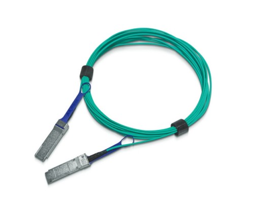 Кабель MFA1A00-E005   Mellanox® active fiber cable, IB EDR, up to 100Gb/s, QSFP, LSZH, 5m