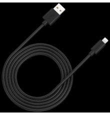 Кабель CANYON MFI C48 Lightning USB Cable for Apple (C48), round, PVC, 2M, OD:4.0mm, Power+signal wire: 21AWG*2C+28AWG*2C,  Data transfer speed:26MB/s, Black.  With shield , with CANYON logo and CANYON package.  Certification: ROHS, MFI.             