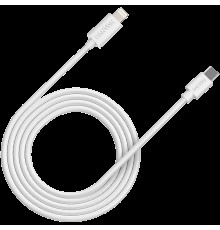 Кабель Type C to lightning ,5V3A, 9V2.22A ,PD20W, power cord:18AWG*4C, Signal cord:28AWG*4C, data transfer speed:8M/s, OD4.5MM,2M, PVC, white, Rohs                                                                                                       