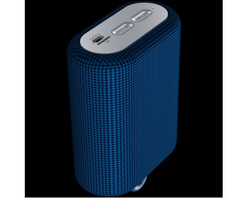 Беспроводной динамик Canyon BSP-4 Bluetooth Speaker, BT V5.0, BLUETRUM AB5365A, TF card support, Type-C USB port, 1200mAh polymer battery, Blue, cable length 0.42m, 114*93*51mm, 0.29kg