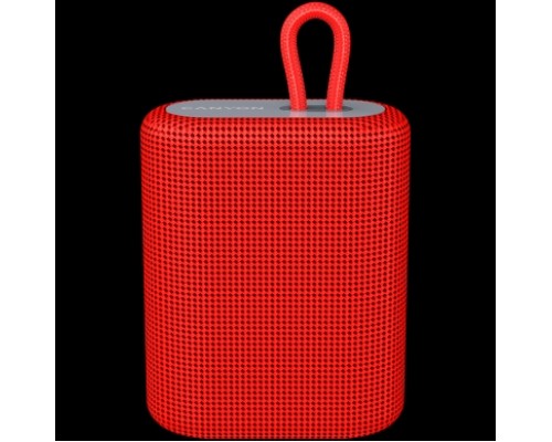 Беспроводной динамик Canyon BSP-4 Bluetooth Speaker, BT V5.0, BLUETRUM AB5365A, TF card support, Type-C USB port, 1200mAh polymer battery, Red, cable length 0.42m, 114*93*51mm, 0.29kg