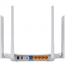 Роутер AC1200 Dual-Band Wi-Fi RouterSPEED: 300 Mbps at 2.4 GHz + 867 Mbps at 5 GHzSPEC: 4? Antennas, 1? 10/100M WAN Port + 4? 10/100M LAN Ports FEATURE: Tether App, WPA3, Access Point Mode, IPv6 Supported,  IPTV, Facebook Wi-Fi                       