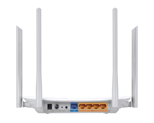 Роутер AC1200 Dual-Band Wi-Fi RouterSPEED: 300 Mbps at 2.4 GHz + 867 Mbps at 5 GHzSPEC: 4? Antennas, 1? 10/100M WAN Port + 4? 10/100M LAN Ports FEATURE: Tether App, WPA3, Access Point Mode, IPv6 Supported,  IPTV, Facebook Wi-Fi