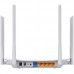 Роутер AC1200 Dual-Band Wi-Fi RouterSPEED: 300 Mbps at 2.4 GHz + 867 Mbps at 5 GHzSPEC: 4? Antennas, 1? 10/100M WAN Port + 4? 10/100M LAN Ports FEATURE: Tether App, WPA3, Access Point Mode, IPv6 Supported,  IPTV, Facebook Wi-Fi