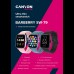 Смарт-часы CANYON Smart watch, 1.69inches TFT full touch screen, Zinic+plastic body, IP67 waterproof, multi-sport mode, compatibility with iOS and android, black body with black silicon belt, Host: 44.4*36*9.2mm, Strap: 230x20mm, 47g