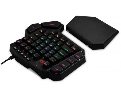 Клавиатура Redragon Diti X проводная, механическая, для одной руки, 42 кл., USB, OUTEMU Blue, подсветка RGB, черная