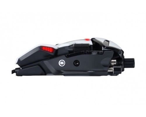 Мышь Mad Catz  R.A.T. 8+ White проводная, оптическая, 16000 dpi, USB, RGB подсветка, цвет  белый