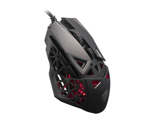 Мышь Mad Catz  M.O.J.O. M1 Black проводная, оптическая, 12000 dpi, PMW3360, USB, Mad Catz Dakota, подсветка, черная