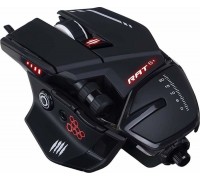 Мышь Mad Catz  R.A.T. 6+ Black проводная, оптическая, 12000 dpi, USB, RGB подсветка, цвет  черный                                                                                                                                                         