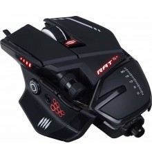 Мышь Mad Catz  R.A.T. 6+ Black проводная, оптическая, 12000 dpi, USB, RGB подсветка, цвет  черный                                                                                                                                                         