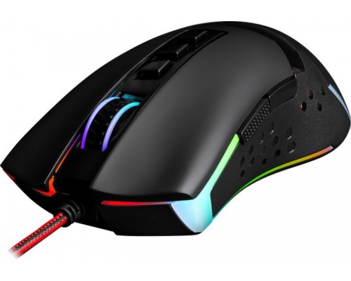 Мышь Redragon Octopus M712 проводная, оптическая, 10000 dpi, USB, RGB подсветка, цвет  черный