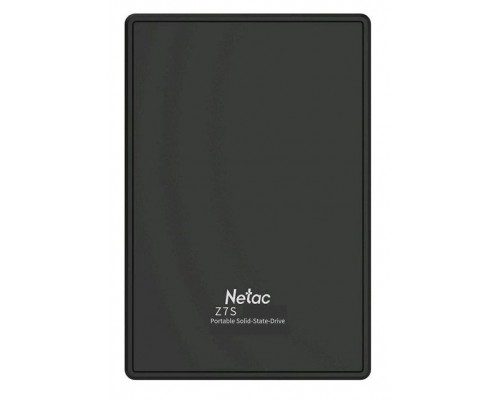 Внешний твердотельный накопитель Netac SSD Z7S NT01Z7S-002T-32BK, 2.0Tb, USB 3.2 Type-C, чтение  550 Мб/сек, запись  480 Мб/сек, black/silver