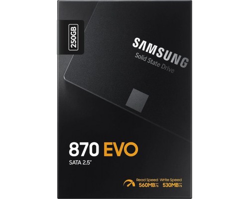 Накопитель Samsung 870 EVO MZ-77E250B/EU SSD, 2.5