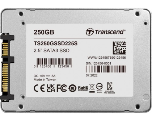 Твердотельный накопитель Transcend SSD225S TS250GSSD225S SSD, 2.5