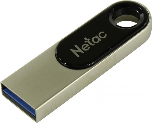 Флеш карта Netac U278 NT03U278N-016G-30PN 16Gb, USB 3.0, без колпачка, металл, серебристый