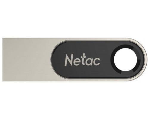 Флеш карта Netac U278 NT03U278N-016G-30PN 16Gb, USB 3.0, без колпачка, металл, серебристый