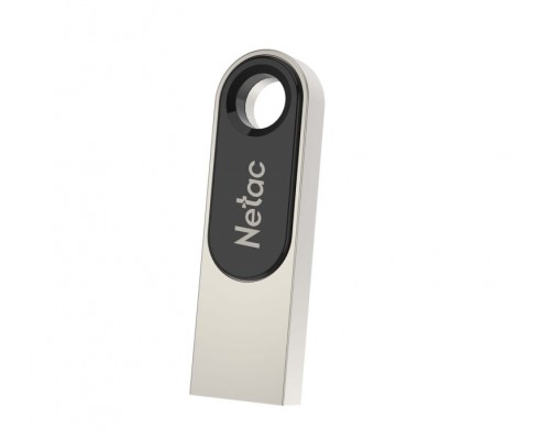 Флеш карта Netac U278 NT03U278N-016G-30PN 16Gb, USB 3.0, без колпачка, металл, серебристый