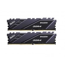 Оперативная память 16GB Netac Shadow NTSDD4P36DP-16E (8Gbx2) DDR4, 3600 MHz, 28800 Мб/с, CL18, 1.35 В (DIMM) Grey                                                                                                                                         