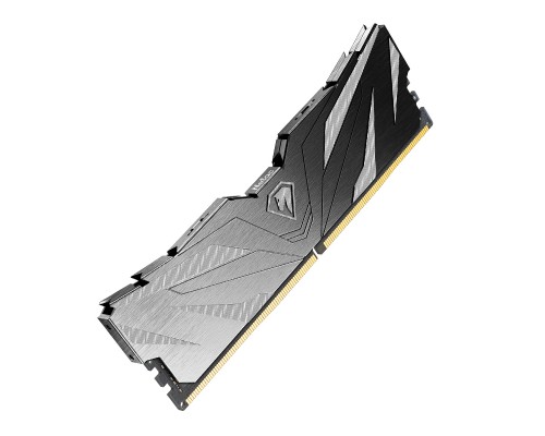 Оперативная память 16GB Netac Shadow II NTSWD5P48DP-16K (8Gbx2) DDR5, 4800 MHz, 38400 Мб/с, CL40, 1.1 В (DIMM) Black/grey