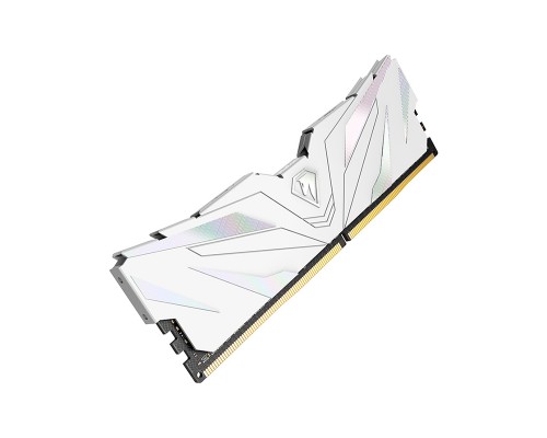 Оперативная память 16GB Netac Shadow II NTSWD5P48DP-16W (8Gbx2) DDR5, 4800 MHz, 38400 Мб/с, CL40, 1.1 В (DIMM) White