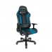 Игровое кресло DXRacer King OH/K99/NB компьютерное, до 150 кг, 4D, до 170 градусов, экокожа, металл, цвет  черный/синий