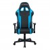 Игровое кресло DXRacer Peak OH/P132/NB компьютерное, до 100 кг, 2D, до 170 градусов, экокожа, пластик, цвет  черный/синий