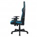 Игровое кресло DXRacer Peak OH/P132/NB компьютерное, до 100 кг, 2D, до 170 градусов, экокожа, пластик, цвет  черный/синий