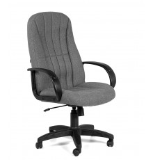 Офисное кресло Chairman 685 для руководителя, до 120 кг, ткань 20-23, пластик, цвет  серый                                                                                                                                                                