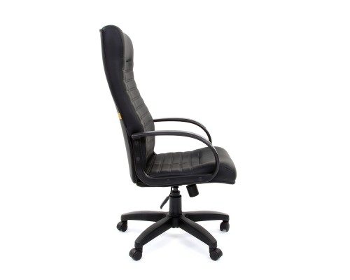 Офисное кресло Chairman 480 LT для руководителя до 120 кг, цвет  черный