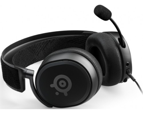 Гарнитура SteelSeries Arctis Prime SS61487 проводная, стерео, 10-40000 Гц, 32 Ом, 92 дБ, 2х mini jack 3.5 mm, 100-10000 Гц, -38 дБ, 40 мм