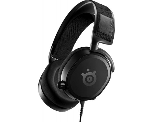 Гарнитура SteelSeries Arctis Prime SS61487 проводная, стерео, 10-40000 Гц, 32 Ом, 92 дБ, 2х mini jack 3.5 mm, 100-10000 Гц, -38 дБ, 40 мм