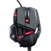 Мышь Mad Catz  R.A.T. 8+ Black проводная, оптическая, 16000 dpi, USB, RGB подсветка, цвет  черный