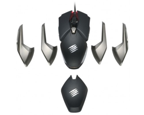 Мышь Mad Catz  B.A.T. 6+ Black проводная, оптическая, 16000 dpi, PMW3389, USB, Mad Catz Dakota, подсветка, черная