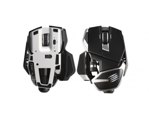 Мышь Mad Catz  R.A.T. DWS Black беспроводная, оптическая, 2.4ГГц + BT, 16000 dpi, PMW3335, USB, 1хAA, Mad Catz Dakota, черная