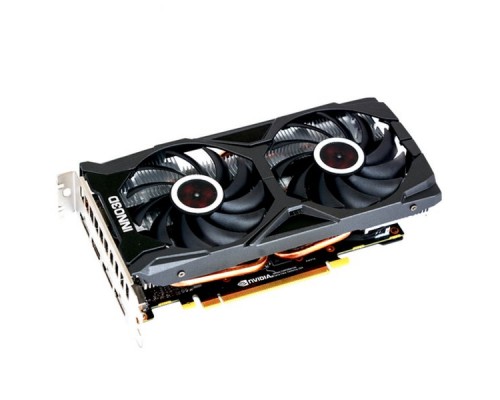 Видеокарта RTX 2060 SUPER TWIN X2 OC 8GB (1665Mhz / 14.0Gbps) / 8GB GDDR6 / 256-bit   / DP x3 + HDMI  / VA15L- RTXM / D18Z6710(N206S2-08D6X-1710VA15L) RTL  (681)