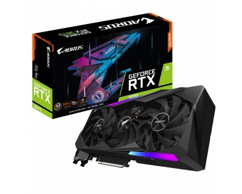 Видеокарта GV-N3070AORUS M-8GD RTX 3070 8GB 256bit GDDR6 3xHDMI 3xDP RTL (307844)