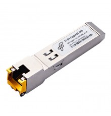 Трансивер FT-SFP-Copper-10-1000-I   Трансивер 1G, SFP, RJ45/CU, 100m, Расширенный температурный диапазон, OEM                                                                                                                                             