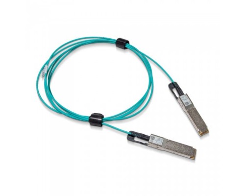 Кабель MFS1S00-H010E Mellanox® active fiber cable, IB HDR, up to 200Gb/s, QSFP56, LSZH, black pulltab, 10m