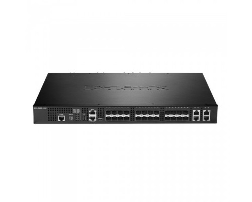 Управляемый стекируемый коммутатор DXS-3400-24SC/A1ASI  уровня 2+ с 20 портами 10G SFP+ и 4 комбо-портами 10GBase-T/SFP+