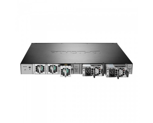 Управляемый стекируемый коммутатор DXS-3400-24SC/A1ASI  уровня 2+ с 20 портами 10G SFP+ и 4 комбо-портами 10GBase-T/SFP+
