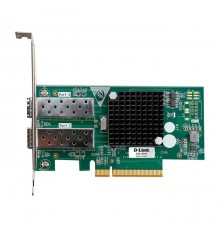 Сетевой адаптер D-LINK DXE-820S/A1A Сетевой PCI Express адаптер с 2 портами 10GBase-X SFP+                                                                                                                                                                
