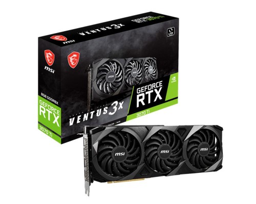 Видеокарта PCIE16 RTX3070TI 8GB RTX 3070TI VENTUS 3X 8G OC MSI