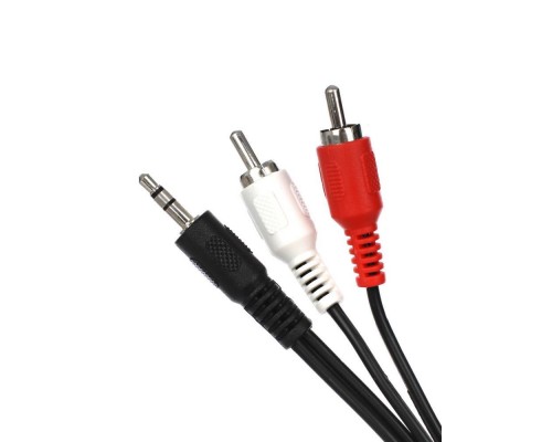 Кабель AUDIO 3.5MM TO 2XRCA 5M VAV7183-5M VCOM