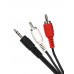 Кабель AUDIO 3.5MM TO 2XRCA 5M VAV7183-5M VCOM