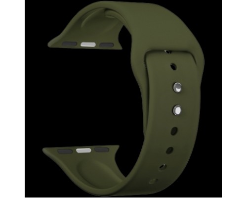 Силиконовый ремешок для Apple Watch 42/44 mm LYAMBDA ALTAIR DS-APS08-44-OL Olive